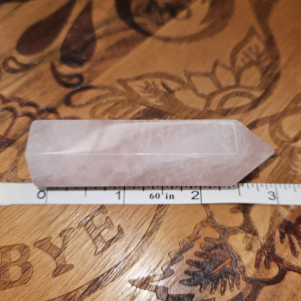 Rose Quartz Tower for Meditation #95